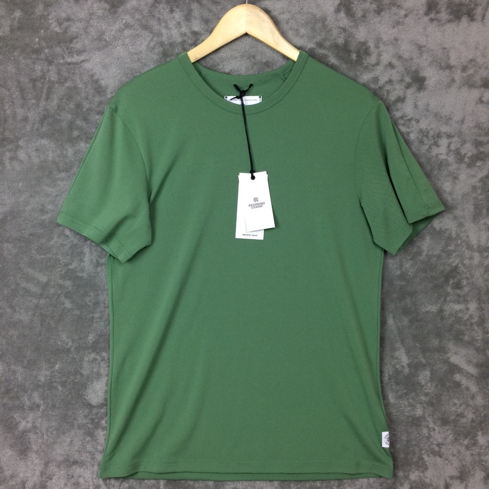 Reigning Champ TShirt Mens Medium POLARTEC DELTA Green Gym Canada Performance